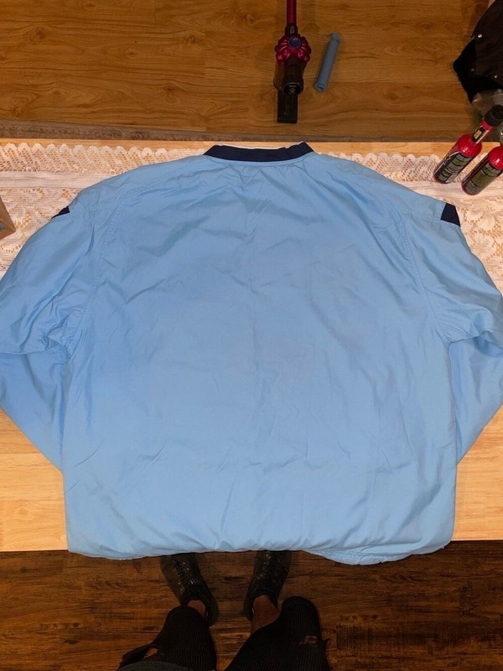 Vtg blue Reebok Classics windbreaker - Picture 2 of 4